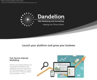 Dandelionwebmarketing.com(Dandelion Web Marketing) Screenshot