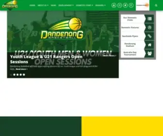 Dandenongbasketball.com.au(Dandenong Basketball) Screenshot