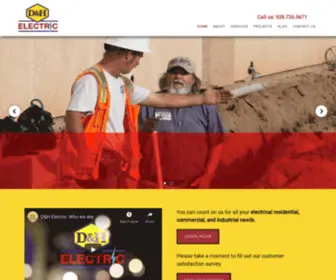 Dandhelectric.com(D&H Electric) Screenshot