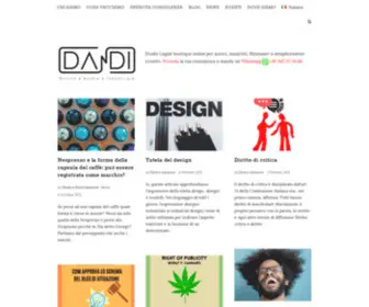Dandi.media(Studio legale boutique di diritto d'autore e dei media DANDI) Screenshot