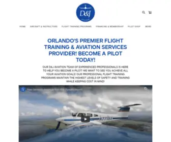 Dandjaviation.com(D&J Aviation) Screenshot
