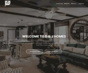 DandjHomes.com(D & J Homes) Screenshot