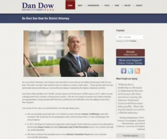 Dandow.com(Dan Dow for District Attorney) Screenshot