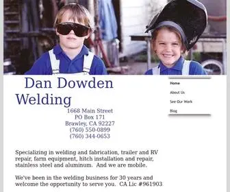 Dandowdenwelding.com(Dan Dowden Welding) Screenshot