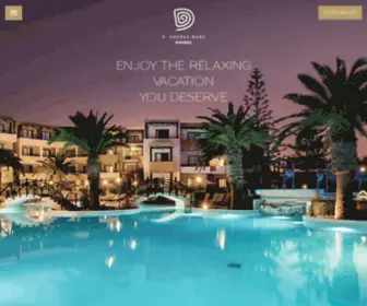 Dandreamare.com(4 star luxury hotel in Rhodes) Screenshot