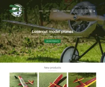 Dane-RC.dk(Model planes building kits) Screenshot