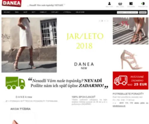 Danea.sk(Dámska obuv) Screenshot