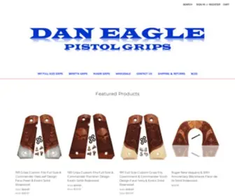 Daneaglepistolgrips.com(Dan Eagle Pistol Grips finest in fit) Screenshot