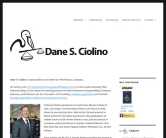 Daneciolino.com(Dane S) Screenshot