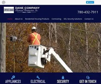 Daneco.ca(Dane Company) Screenshot