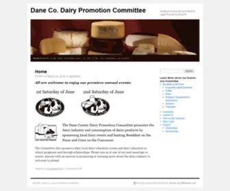 Danecountydairy.com(Dane County Dairy) Screenshot