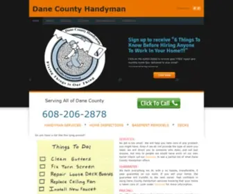 Danecountyhandyman.com(Dane County Handyman) Screenshot