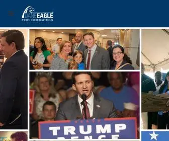 Daneeagle.com(Dane Eagle for Congress) Screenshot