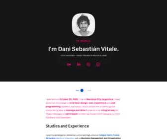 Daneesv.com(CV 2021) Screenshot