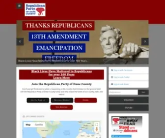 Danegop.org(Republican Party of Dane County) Screenshot