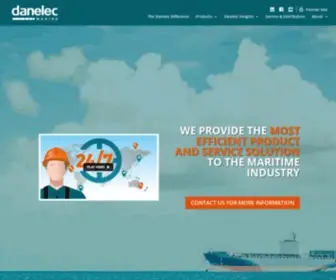 Danelec-Marine.com(Danelec Marine) Screenshot