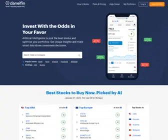 Danelfin.com(Stock Analytics Platform) Screenshot