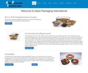 Danepackaging.com(Dane packaging) Screenshot