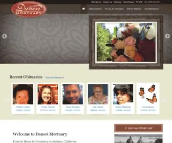 Danerimortuary.com(Daneri Mortuary) Screenshot