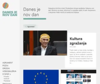 Danesjenovdan.si(Danes je nov dan) Screenshot
