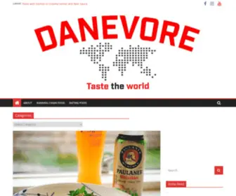 Danevore.com(Burger review) Screenshot