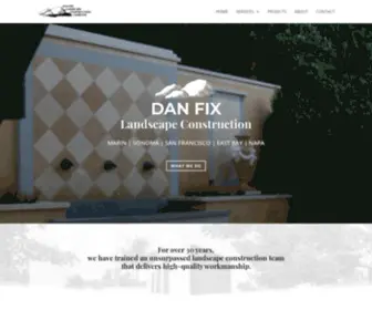 Danfixlandscape.com(Dan Fix Landscape Construction) Screenshot