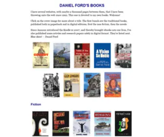 Danfordbooks.com(Daniel Ford books) Screenshot