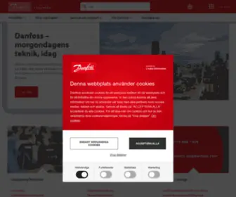 Danfoss.se(Danfoss) Screenshot