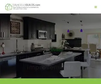 Dangelobuilds.com(Touch of Elegance home improvements inc) Screenshot