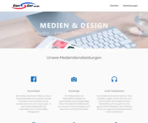 Danger-Media.de(Webdesign, Grafikdesign und Fotodesign) Screenshot