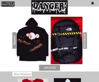 Dangerbrandofficial.com(Danger Brand Apparel) Screenshot