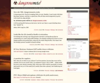 Dangerousmeta.com(dangerousmeta) Screenshot