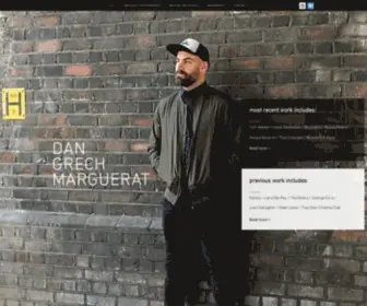 Dangrechmusic.com(The website of Dan Grech Marguerat) Screenshot