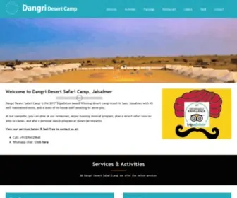 Dangridesertcamp.in(Jaisalmer Rajasthan) Screenshot