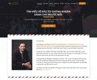 Dangtrongkhang.com(Chuyên gia đào tạo) Screenshot