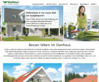 Danhaus.de(Das Energiesparhaus und Fertighaus) Screenshot