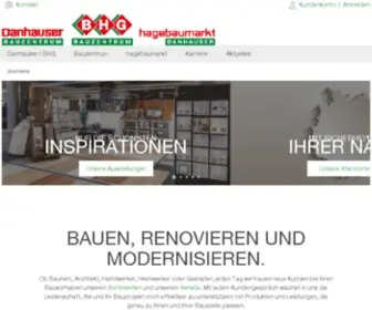 Danhauser.de(Danhauser Webseite) Screenshot