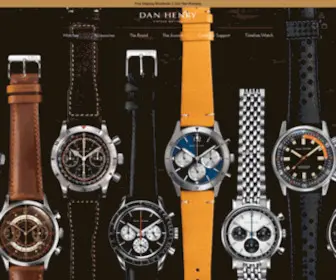 Danhenrywatches.com(Dan Henry Watches) Screenshot