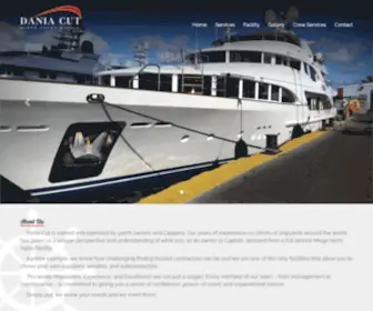 Daniacut.com(Dania Cut Superyacht Repair) Screenshot