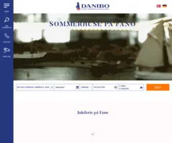 Danibo.dk(Sommerhuse på Fanø) Screenshot
