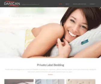 Danican.com(Private Label Memory Foam Mattresses) Screenshot