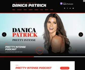 Danicaracing.com(The Official Site of Danica Patrick) Screenshot