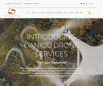 Danicodroneservices.com(Asset Inspections Aerial Survey) Screenshot
