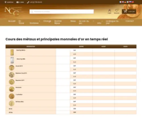 Daniel-Jolliet.com(Achat or Geneve) Screenshot