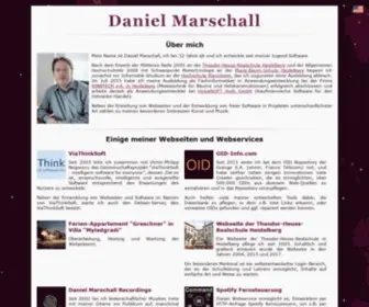 Daniel-Marschall.de(Daniel Marschall) Screenshot