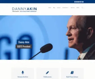 Danielakin.com(Danny Akin) Screenshot
