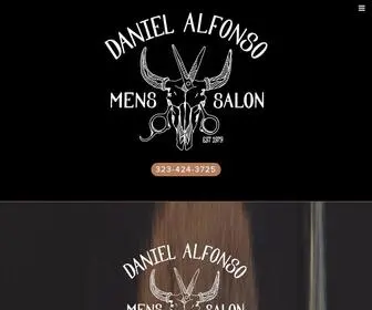 Danielalfonsomenssalon.com(Daniel Alfonso Men's Salon) Screenshot