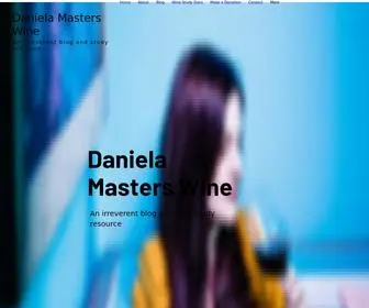 Danielamasterswine.com(Daniela Masters Wine) Screenshot