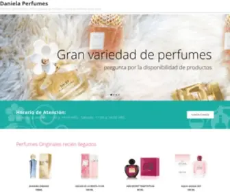 Danielaperfumes.cl(Daniela Perfumes) Screenshot