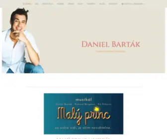 Danielbartak.com(Oficiální stránky hudebního skladatele a producenta) Screenshot